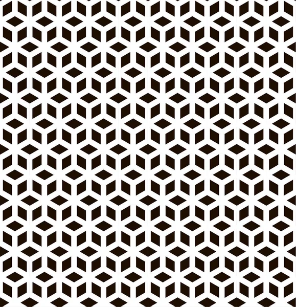 Sorunsuz siyah - beyaz geometrik desen vektör çizim