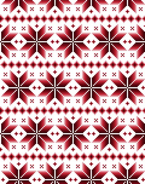 Pixel Muster Für Das Neue Jahr — Stockvektor