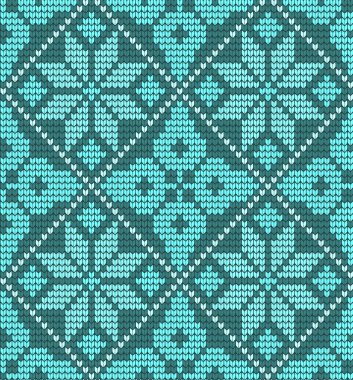 Örgü Noel ve Yeni Yıl deseni