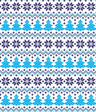 Yeni yıl Noel desen piksel