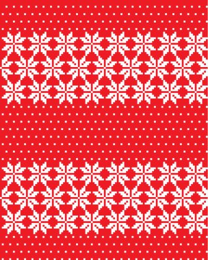 Yeni yıl Noel desen piksel