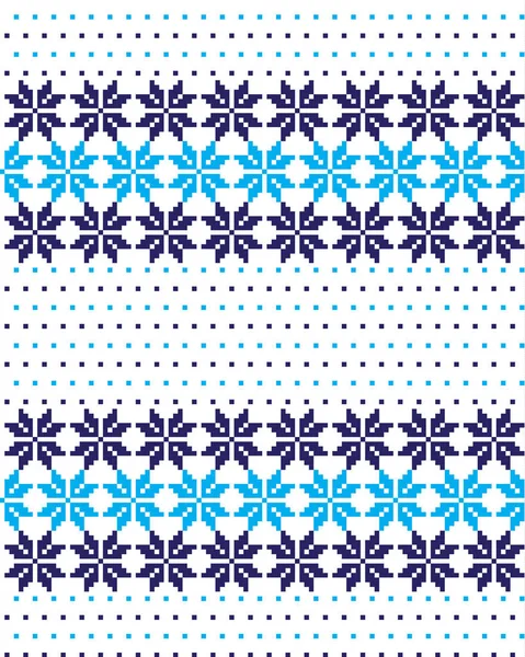 Pixel Muster Für Das Neue Jahr — Stockvektor