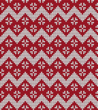 Örgü Noel ve Yeni Yıl deseni