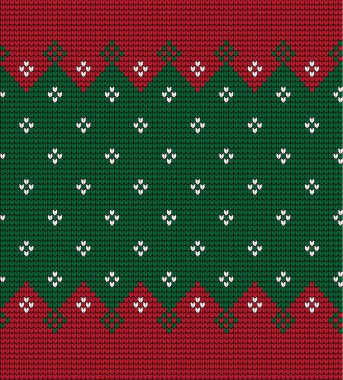 Örgü Noel ve Yeni Yıl deseni