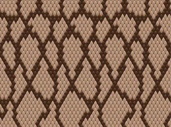 Texture modello pelle di serpente ripetendo senza soluzione di continuità. Vettore. Serpente testurizzato. Stampa alla moda. serpente di pitone — Vettoriale Stock