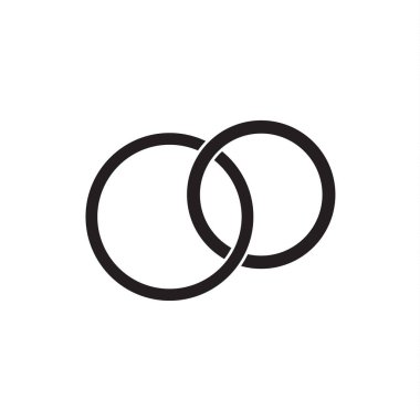 Vektör alyans ikonu. Düz tasarım