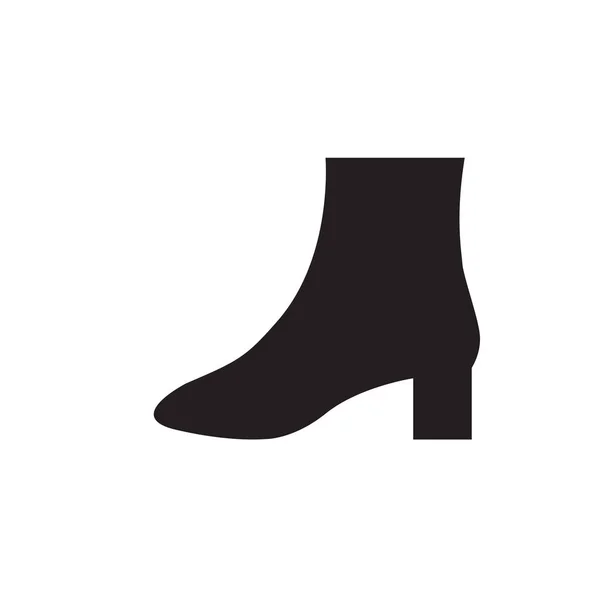 エレガントな女性の靴 Webデザイン内のメニューアイテム — ストックベクタ