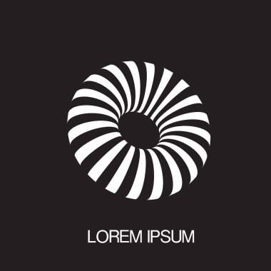 disko topu harika beyaz. Soyut vektör çizim arka plan.