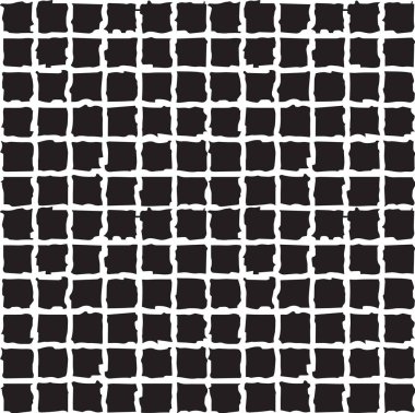 Vektör kusursuz desen. Modern stil dokusu. Çizgili karelerle geometrik fayanslar tekrarlanıyor.