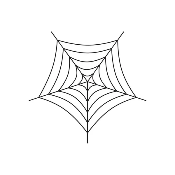 Spider Web Vektor Eps Ikon — Stock Vector