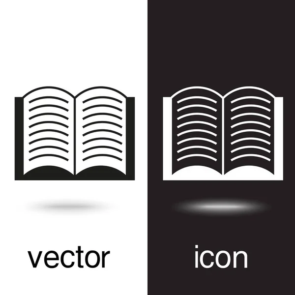 Векторные Иконки Открытой Книги — стоковый вектор