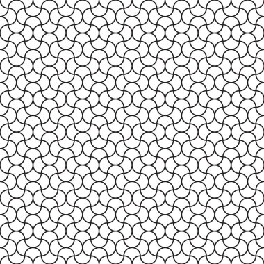 Vektör kusursuz desen. Modern stil dokusu. Altıgen elementlerle geometrik fayanslar tekrarlanıyor