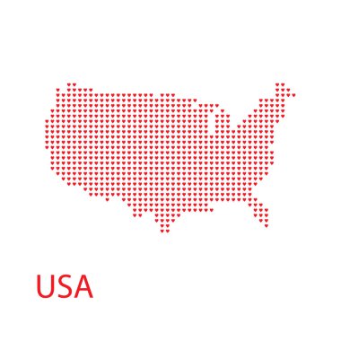 kalpleri vektör abd kartı