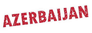 Grunge tarzında Azerbaycan grunge pulvektör illüstrasyon