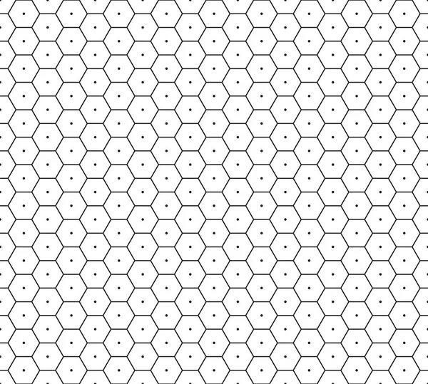 Patrón sin costura vectorial. Textura moderna y elegante con enrejado monocromo. Moda hipster geometría sagrada . — Vector de stock