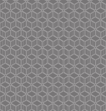 Vektör dikişsiz desen. Tek renkli trellis ile modern şık doku. Trendy hipster kutsal geometri.