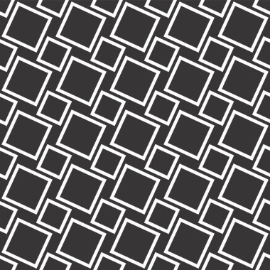 Vektör dikişsiz desen. Tek renkli trellis ile modern şık doku. Trendy hipster kutsal geometri.