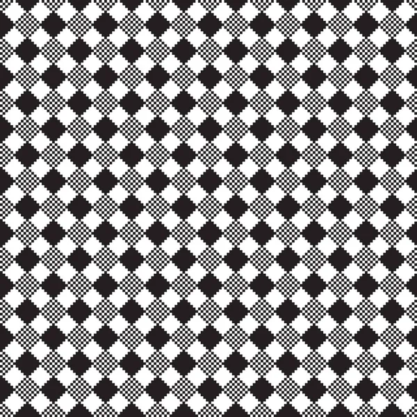 Vector naadloze patroon. Moderne stijlvolle textuur met monochroom trellis. Trendy hipster heilige geometrie. — Stockvector