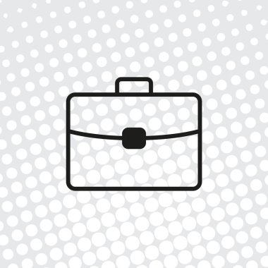 vektör simge evrak çantası