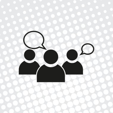 vektör simge grup insan