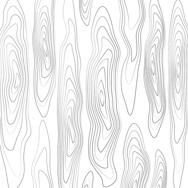 Hout textuur naadloze schets. Oppervlak van de korrel. Houten vezels. Vector achtergrond — Stockvector