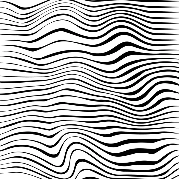 Dalgalı, dalgalı, akan çizgileri soyut desen. Satırları doku sallayarak.