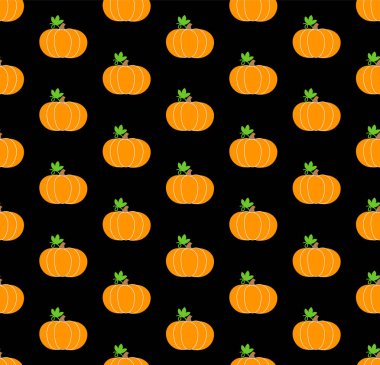 Mutlu Şükran günü seamless modeli tatil nesnelerle.