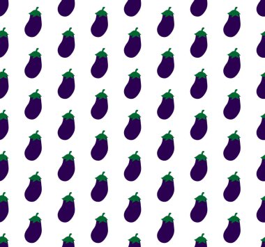 dikişsiz desen patlıcan sebze arka plan