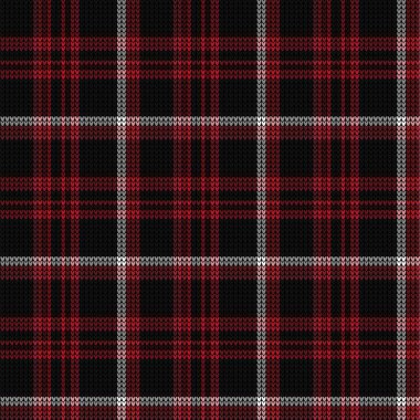 vektörsüz ekoseli kareli desen