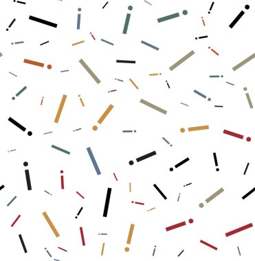 Harflerdeki dikişsiz vektör deseni. Rastgele harflersaçılma.