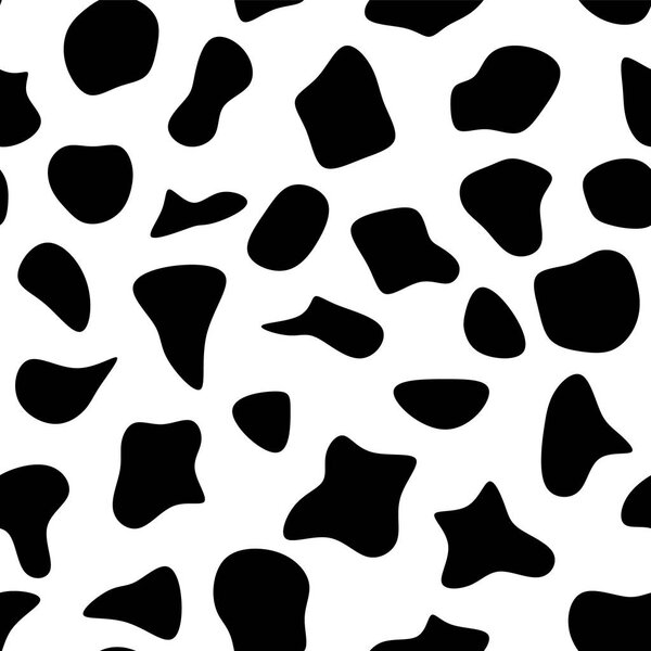 Бесшовный векторный рисунок в красочных пятнах
