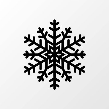 Vektör kar tanesi, Noel, kar ikonu