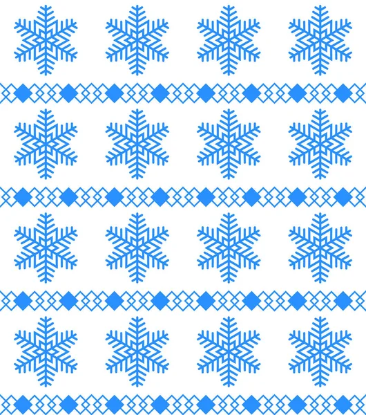 Vector sin costuras de Navidad y el patrón de año nuevo en el estilo escandinavo — Archivo Imágenes Vectoriales