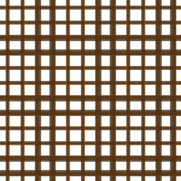 Brown Tan Black White Tartan Buffalo Check Plaid Vector Patterns — стоковый вектор