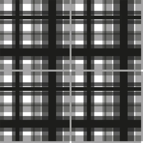 Vecteur Motif Carreaux Écossais Tartan Sans Couture Tissu Arrière Plan — Image vectorielle