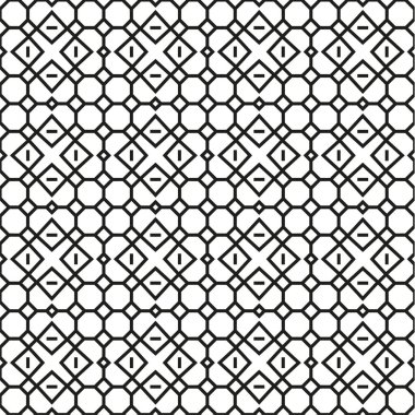 Vektör kusursuz desen. Modern stil dokusu. Altıgen elementlerle geometrik fayanslar tekrarlanıyor