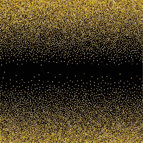 Gold Glitzernde Textur Vector Glitter Goldener Hintergrund Eps — Stockvektor