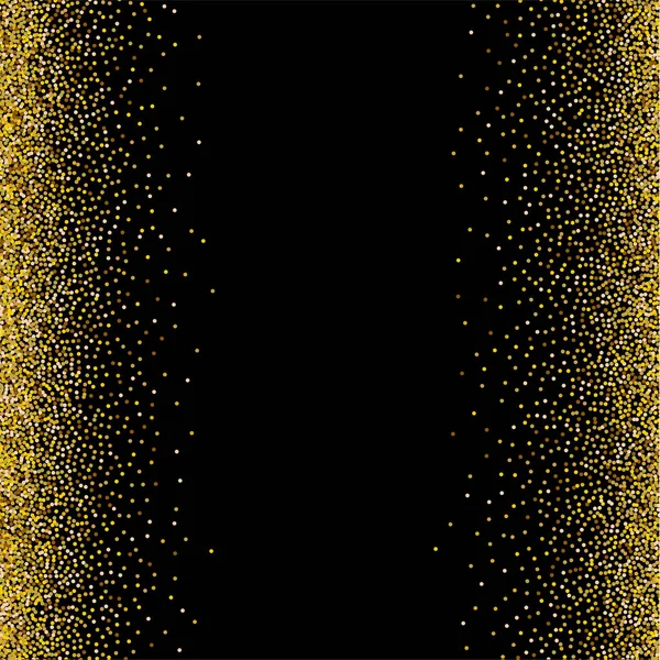 Texture Dorée Pailletée Vecteur Paillettes Fond Doré Eps — Image vectorielle
