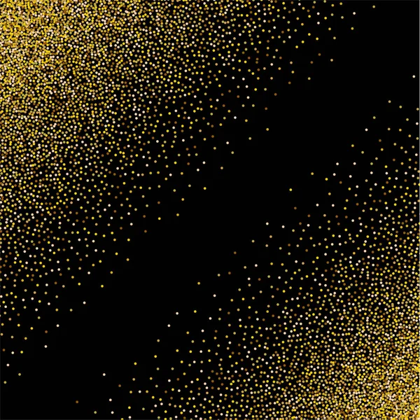 Texture Dorée Pailletée Vecteur Paillettes Fond Doré Eps — Image vectorielle