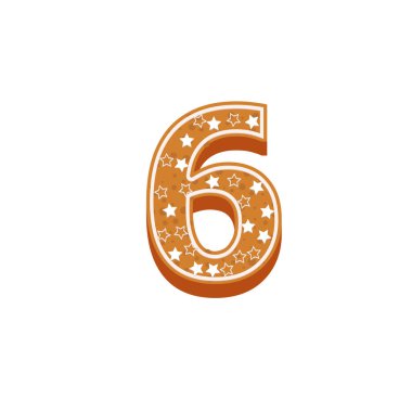 Noel ya da yeni yıl alfabe kurabiyeleri, vektör çizimi ile ayarlandı. Beyaz arkaplandaki izole desenli harfler.