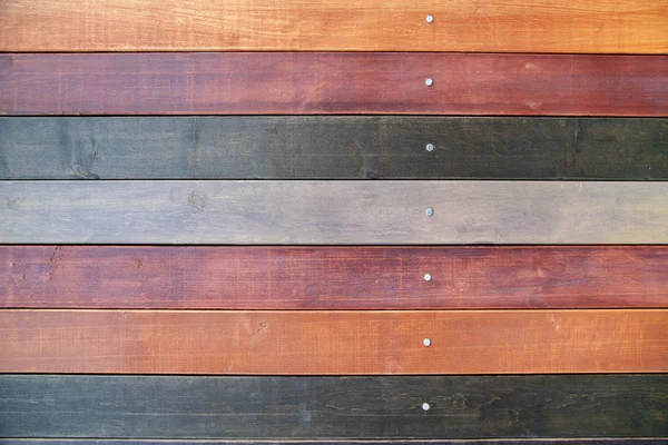 Multicolor Colored Wooden Boards — Stock Photo, Image