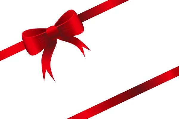 kırmızı kurdeleli yay