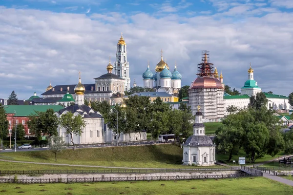 Santísima Trinidad San Sergio Lavra Sergiev Posad Región Moscú — Foto de Stock