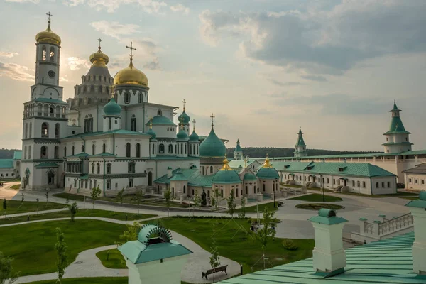 Rusia Istra Junio 2019 Vista Del Monasterio Nueva Jerusalén — Foto de Stock