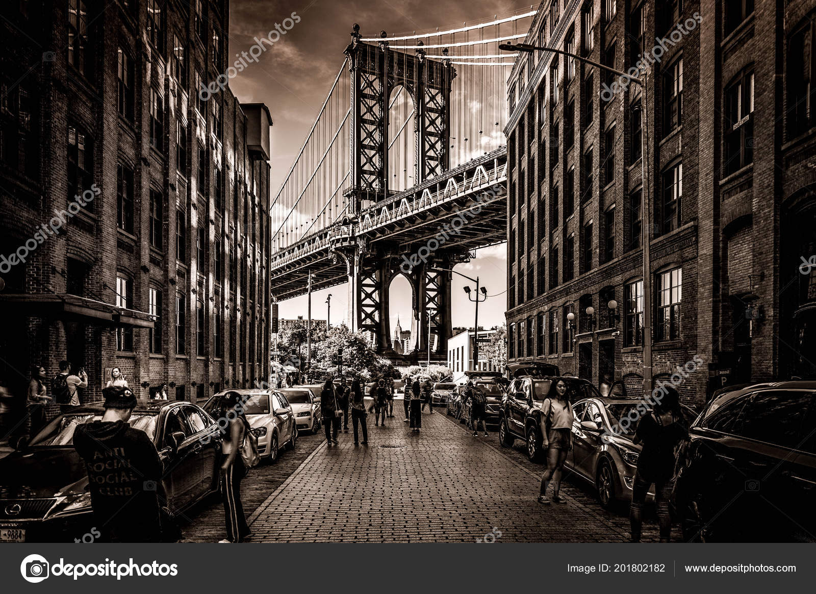 Legendary Place Movie Once Time America Stock Photo Vaysberg