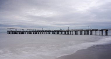 Coney Island, Ny, bir soğuk kış günü