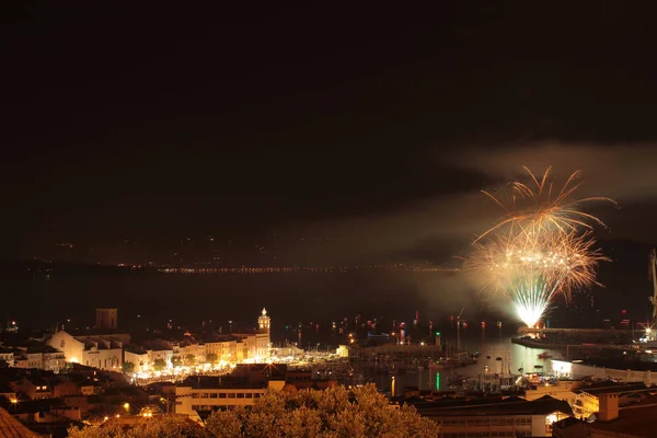 Feux d 'Artifices La Ciotat le 13 juillet 2018, Marsilya, Sud de la France 
