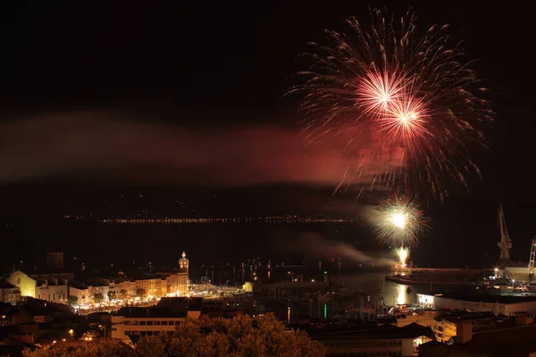 Feux d 'Artifices La Ciotat le 13 juillet 2018, Marsilya, Sud de la France 