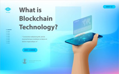 Büyük veri işleme, enerji istasyonu gelecek, veri merkezi, Cryptocurrency ve blockchain izometrik kompozisyon akıllı nesne ve akıllı teknoloji tasarım kavramı. blockchain başlangıç üzerinde çalışmak için.