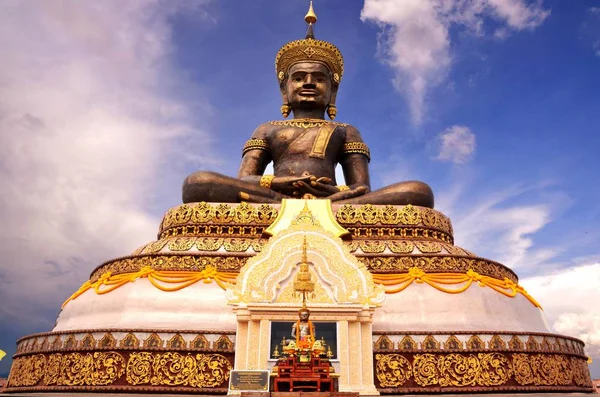 Gran Buda Pertenece Público Provincia Phetchabun Tailandia — Foto de Stock